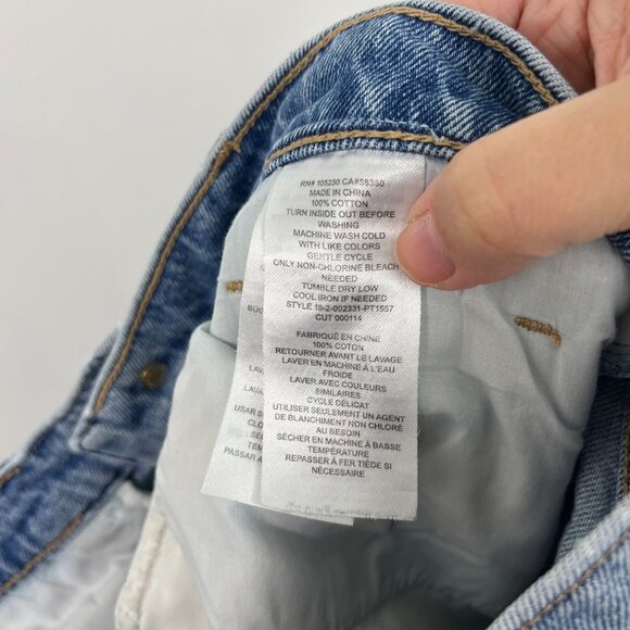 Current/Elliot Size 28 Blue Distressed Jeans - Picture 7 of 10